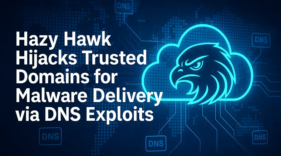 Hazy Hawk DNS hijacking malware vpnymous.com